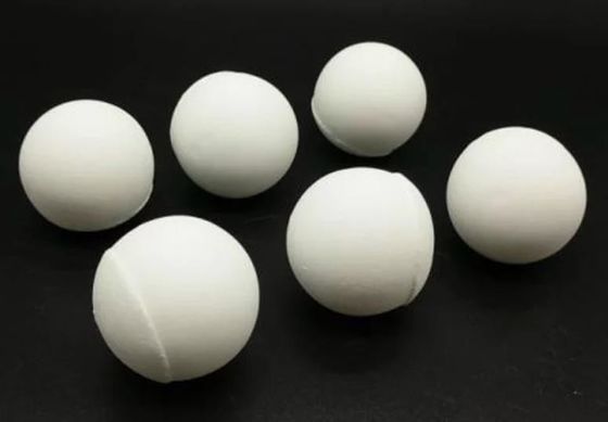 Boules d'oxyde d'aluminium de grande pureté sphère en céramique de meulage de 10 de millimètre d'alumine boules de médias