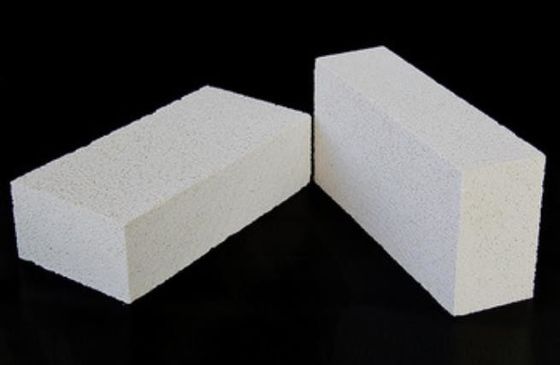 Briques à hautes températures d'isolation de briques d'isolation thermique de mullite blanches