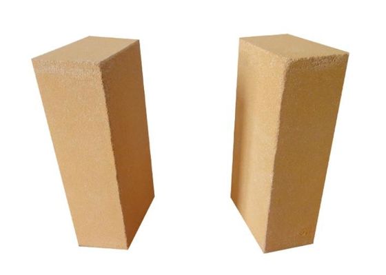 Brique réfractaire à hautes températures de briques légères de haute résistance d'argile pour le four d'axe de granule