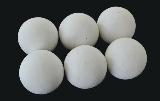 Boules d'oxyde d'aluminium de grande pureté sphère en céramique de meulage de 10 de millimètre d'alumine boules de médias