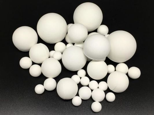 Boules d'oxyde d'aluminium de grande pureté sphère en céramique de meulage de 10 de millimètre d'alumine boules de médias