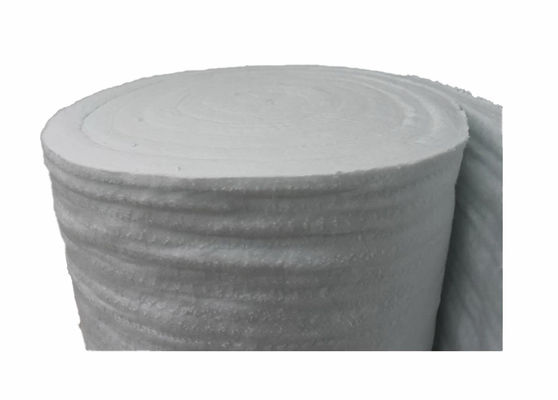 Blanc réfractaire d'isolation de fibre en céramique de haute couverture pure de fibre en céramique